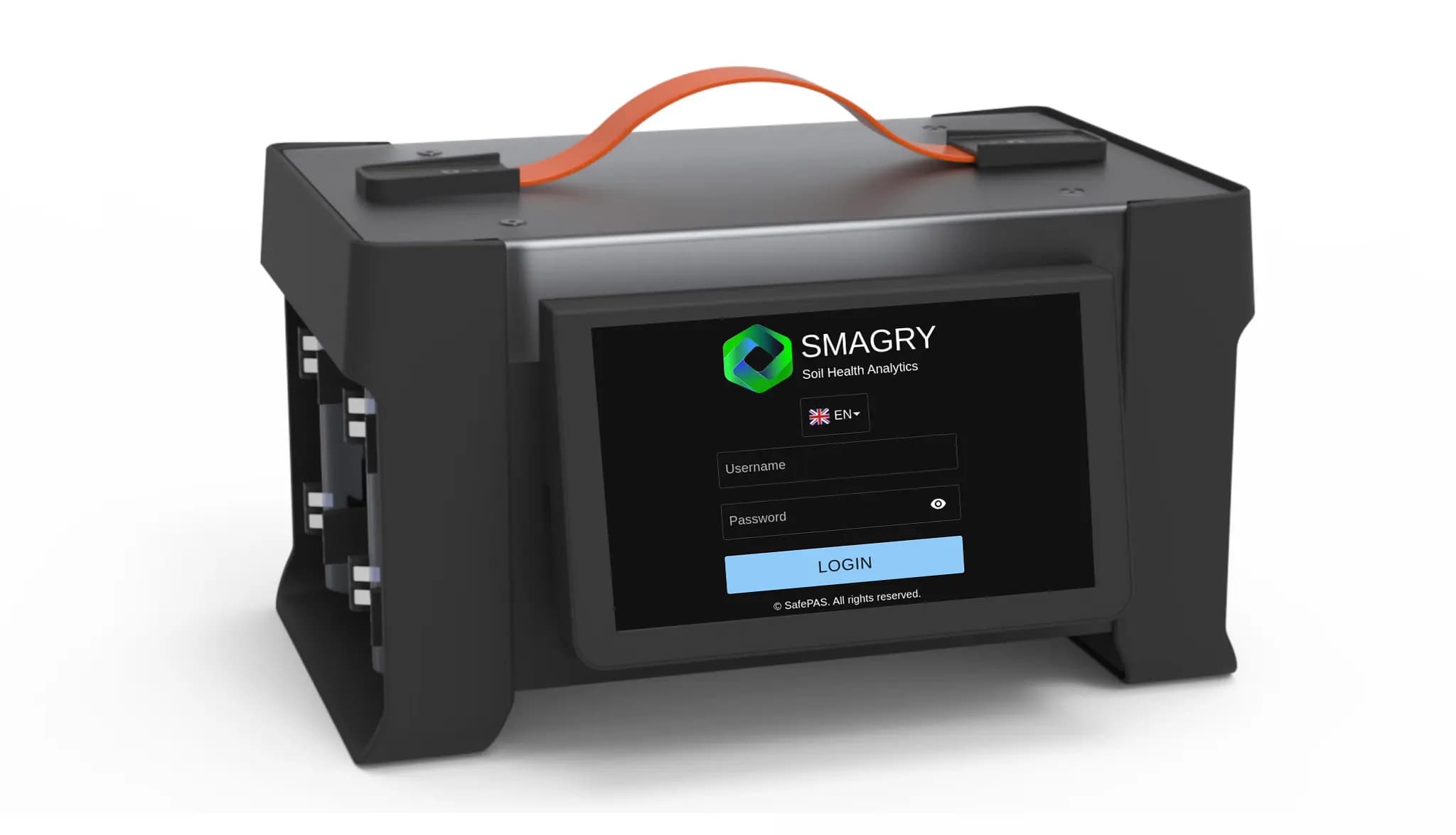 Smagry portable soil analyser